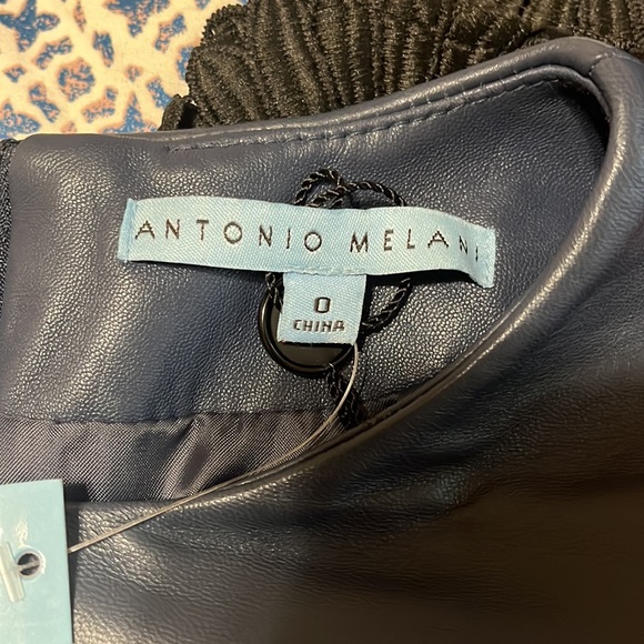 New Antonio Melani Leather Dress - Picture 6 of 7
